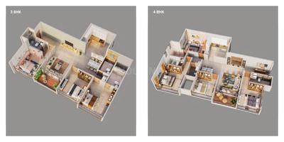 Image of 1514 Sq.ft 3 BHK Apartment / Flat for sale in Baner, Pune for Rs. 13800000