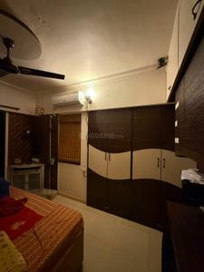 Bedroom Image of 1000 Sq.ft 2 BHK Apartment / Flat for rent in Raunak Tower, Pokhran- 2 Thane for Rs. 55000