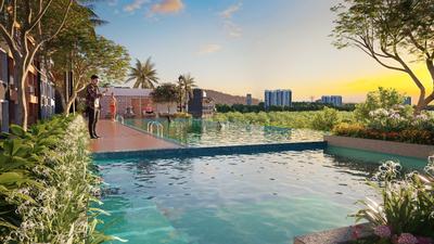 Image of 789 Sq.ft 2 BHK Apartment / Flat for sale in Oree Cloud 28, Bhugaon, Pune for Rs. 8000000