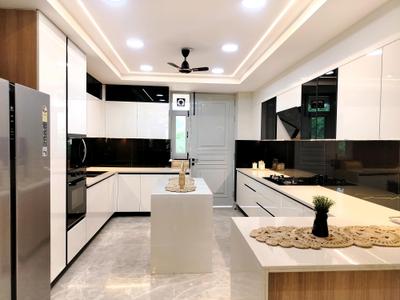 Kitchen Image of 3240 Sq.ft 4 BHK Builder Floor for sale in Emaar Emerald Hill, Sector 65 Gurgaon for Rs. 54900000