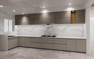 Kitchen Image of 1800 Sq.ft 3.5 BHK Apartment / Flat for sale in Shubh Hilton Aristo, Mavdi Rajkot for Rs. 17300000