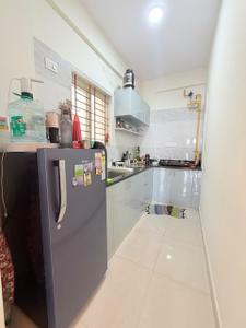 Kitchen Image of 650 Sq.ft 1 BHK Builder Floor for rent in HSR Layout Bengaluru for Rs. 31003