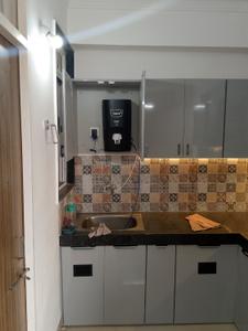 Kitchen Image of 1100 Sq.ft 2 BHK Apartment / Flat for rent in Surya Suryansh Alok G, Sanchar Nagar Main Indore for Rs. 17000