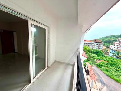 Balcony Image of 1250 Sq.ft 2 BHK Apartment / Flat for rent in Govenkar Royale Lake View, Colvale Goa for Rs. 30000