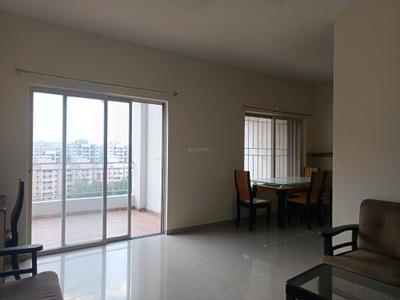 Living Room Image of 1050 Sq.ft 2 BHK Apartment / Flat for rent in Kumar Purab A3 Building, Hadapsar Pune for Rs. 35000