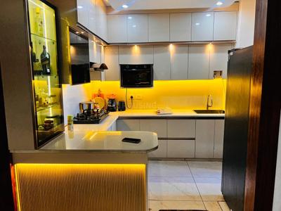 Kitchen Image of 2150 Sq.ft 4 BHK Apartment / Flat for rent in Rishita Manhattan, Gomti Nagar Extension Lucknow for Rs. 65000