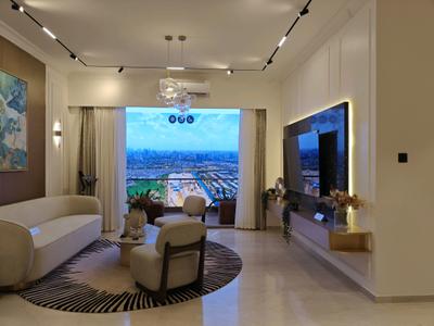 Living Room Image of 980 Sq.ft 3 BHK Apartment / Flat for sale in Ajmera Manhattan, Wadala East Mumbai for Rs. 41500000