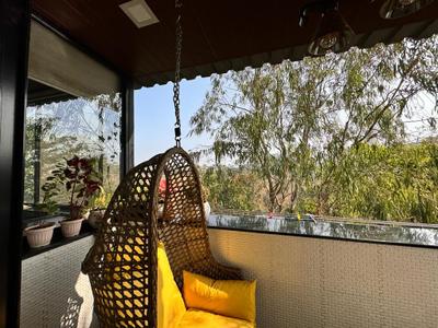 Balcony Image of 1095 Sq.ft 2 BHK Apartment / Flat for rent in Silveroak Silver Oak, Kalyani Nagar Pune for Rs. 75000