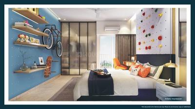 Bedroom Image of 858 Sq.ft 2 BHK Apartment / Flat for sale in Mahindra Happinest Tathawade, Tathawade Pune for Rs. 5300000