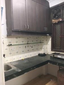 Kitchen Image of 360 Sq.ft 1 BHK Builder Floor for sale in New Ashok Nagar New Delhi for Rs. 2500000
