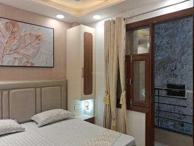 Bedroom Image of 540 Sq.ft 2 BHK Builder Floor for rent in Dwarka Mor New Delhi for Rs. 22000
