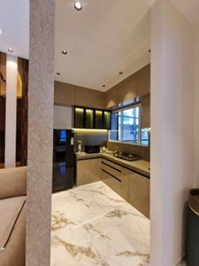 Kitchen Image of 570 Sq.ft 2 BHK Apartment / Flat for sale in Green Square Phase II Tower 1 And 3, Thane West Thane for Rs. 7900000