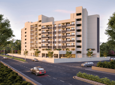 Image of 1341 Sq.ft 2 BHK Apartment / Flat for sale in Ognaj, Ahmedabad for Rs. 6000000