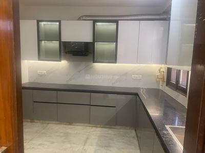 Kitchen Image of 2500 Sq.ft 3 BHK Builder Floor for rent in Kailash Colony New Delhi for Rs. 100000