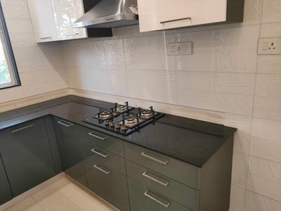 Kitchen Image of 714 Sq.ft 3 BHK Apartment / Flat for sale in VCG Vrindavan City, Mavdi Rajkot for Rs. 4500000