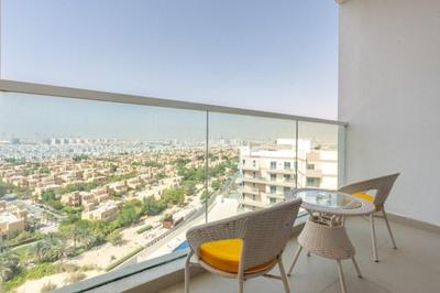 Balcony Image of 407 Sq.ft 1 RK Apartment / Flat for sale in Jebel Ali Village Dubai for Rs. 18299835