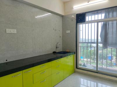 Kitchen Image of 1140 Sq.ft 2 BHK Apartment / Flat for rent in Swaraj Kingston, Ulwe Navi Mumbai for Rs. 35000