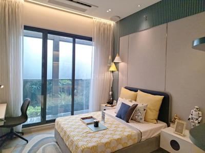Bedroom Image of 850 Sq.ft 2 BHK Apartment / Flat for sale in Siddha Sky, Sion Mumbai for Rs. 20000000