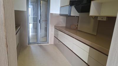 Kitchen Image of 1800 Sq.ft 3 BHK Apartment / Flat for rent in Rustomjee Paramount, Santacruz West Mumbai for Rs. 350000
