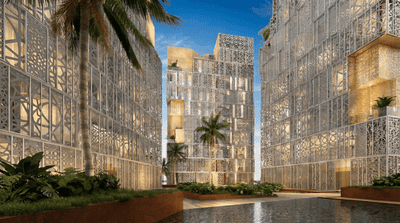 Building Image of 398 Sq.ft 1 RK Apartment / Flat for sale in Jebel Ali Village Dubai for Rs. 23396409
