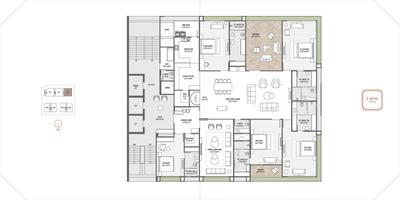 Image of 6100 Sq.ft 4 BHK Apartment / Flat for sale in Sankalp The Bellagio, Ambli, Ahmedabad for Rs. 56100000