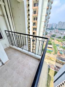 Balcony Image of 1200 Sq.ft 3 BHK Apartment / Flat for rent in Amrapali Dream Valley 2, Noida Extension Greater Noida for Rs. 22000