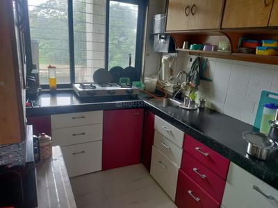 Kitchen Image of 900 Sq.ft 2 BHK Apartment / Flat for sale in Sector 16 A Navi Mumbai for Rs. 12500000