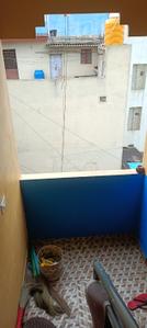 Balcony Image of 600 Sq.ft 1 BHK Independent House for rent in Lingarajapuram Bengaluru for Rs. 15000