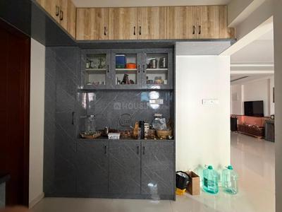 Kitchen Image of 1730 Sq.ft 3 BHK Apartment / Flat for rent in Alekhya Palm Woods, Financial District Hyderabad for Rs. 62000