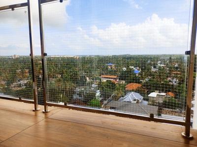 Balcony Image of 1143 Sq.ft 3 BHK Apartment / Flat for sale in Pettah Thiruvananthapuram for Rs. 9600000