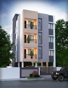 Image of 450 Sq.ft 1 BHK Apartment / Flat for sale in Moulivakkam, Chennai for Rs. 3150000
