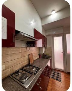 Kitchen Image of 700 Sq.ft 1 BHK Apartment / Flat for rent in Pushpanjali Imperial Heights, Mussoorie Road Dehradun for Rs. 32000