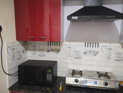 Kitchen Image of 1340 Sq.ft 2 BHK Builder Floor for rent in Dispur Guwahati for Rs. 28000