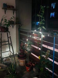 Balcony Image of 1200 Sq.ft 2 BHK Apartment / Flat for rent in Arvind Skylands, Nehru Nagar Bengaluru for Rs. 46000