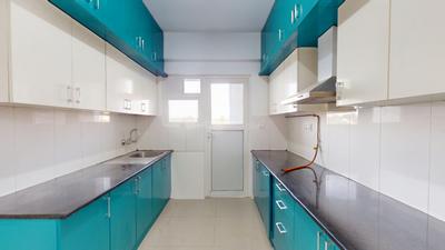 Kitchen Image of 1469 Sq.ft 3 BHK Apartment / Flat for sale in Mahendra Aarna Tower 1 to 4, Electronic City Bengaluru for Rs. 14500000