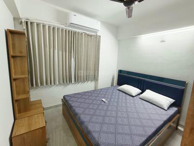 Bedroom Image of 2400 Sq.ft 3 BHK Apartment / Flat for rent in Kudasan Gandhinagar for Rs. 37000