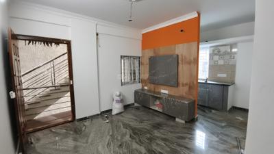 Living Room Image of 700 Sq.ft 1 BHK Builder Floor for rent in Mahadevapura Bengaluru for Rs. 25500