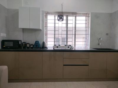 Kitchen Image of 650 Sq.ft 1 BHK Apartment / Flat for rent in Hoodi Bengaluru for Rs. 28000