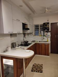 Kitchen Image of 1400 Sq.ft 3 BHK Apartment / Flat for sale in Virasha Heights, Bawadiya Kalan Bhopal for Rs. 8900000
