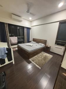 Bedroom Image of 1460 Sq.ft 3 BHK Apartment / Flat for rent in Peninsula Celestia Spaces, Parel Mumbai for Rs. 210000