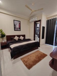 Bedroom Image of 1254 Sq.ft 1 BHK Independent House for rent in Sector 51 Gurgaon for Rs. 36000