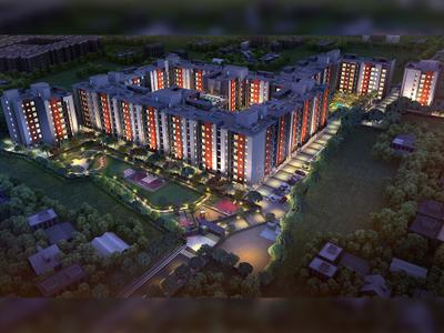 Image of 1469 Sq.ft 3 BHK Apartment / Flat for sale in Casagrand Tudor, Chinna Nolambur, Chennai for Rs. 18700000