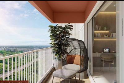 Balcony Image of 1040 Sq.ft 3 BHK Apartment / Flat for sale in Mahindra Citadel Phase 1, Pimpri Pune for Rs. 17000000