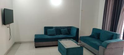 Living Room Image of 1150 Sq.ft 2 BHK Apartment / Flat for rent in DB Pride, Talawali Chanda Indore for Rs. 30000