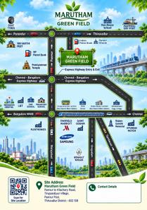 Brochure Image of 600 Sq.ft Residential Plot / Land for sale in Sunguvarchatram Chennai for Rs. 2000000