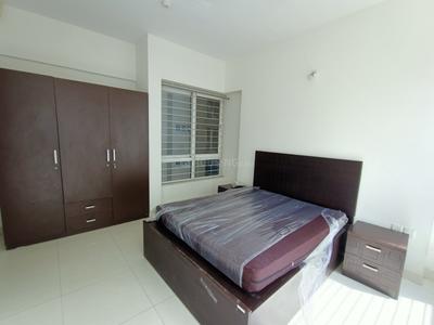 Bedroom Image of 925 Sq.ft 2 BHK Apartment / Flat for rent in Ashtavinayak City Phase II, Fursungi Pune for Rs. 23000