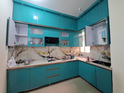 Kitchen Image of 1602 Sq.ft 3 BHK Apartment / Flat for rent in Oxford Square, Noida Extension Greater Noida for Rs. 12000