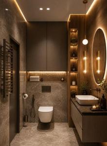 Bathroom Image of Royal key pg in Sector 42, Gurgaon