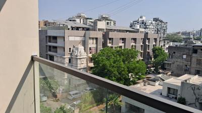 Balcony Image of 2160 Sq.ft 3 BHK Apartment / Flat for sale in Buddhdev Residency, Paldi Ahmedabad for Rs. 16500000