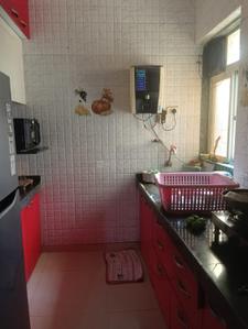 Kitchen Image of 440 Sq.ft 1 BHK Apartment / Flat for sale in Vastu Shree Krupa Apartment, Sagarli Gaon Thane for Rs. 4200000